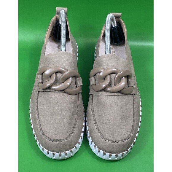 Ilse Jacobsen Tulip Slip on Shoe Loafer 0024 Beige / Tan Falcon Sz Eur 40 US 9.5 - Picture 2 of 11